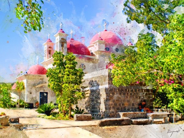 Город Тивериада Израиль