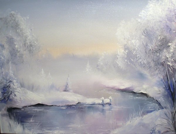 Иван Айвазовский зимний обоз в пути