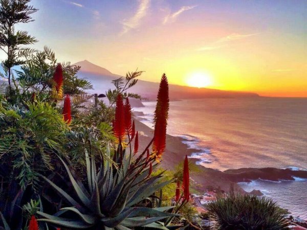 Канары Тенерифе закат