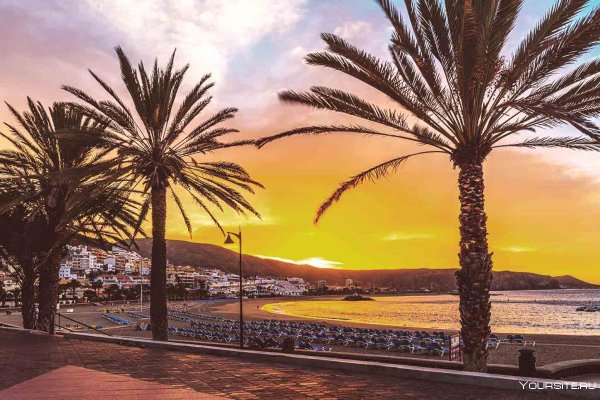 Испания остров Тенерифе океан