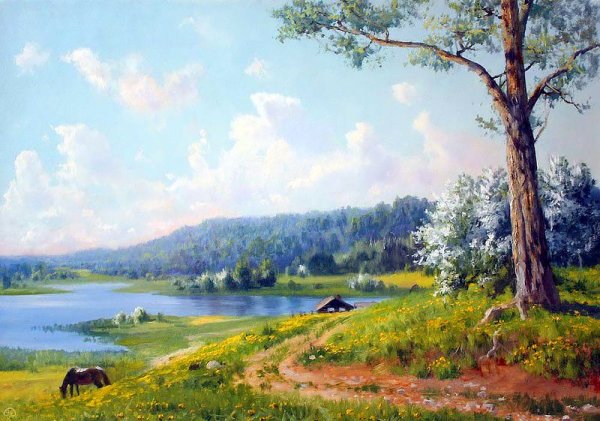 Картины маслом художник Владимир Жданов