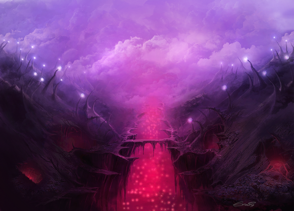 Адский пейзаж