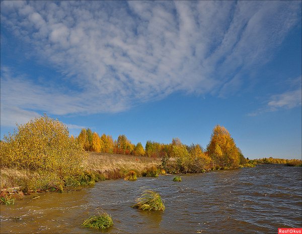 Красивый Волжский пейзаж