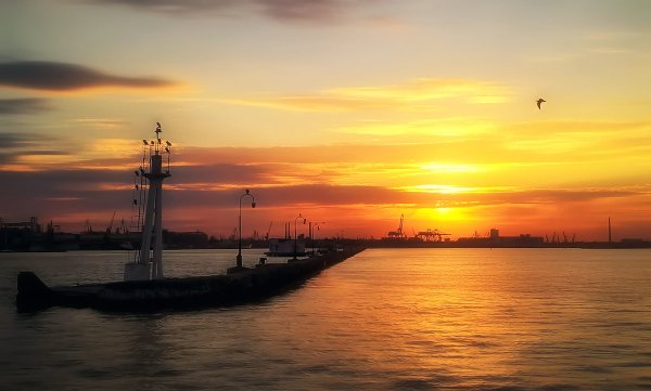 Одесса море вечер