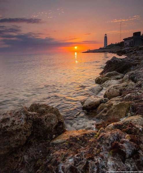 Херсонесский Маяк вечером Севастополь