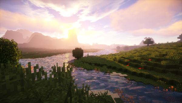 Пейзаж из майна