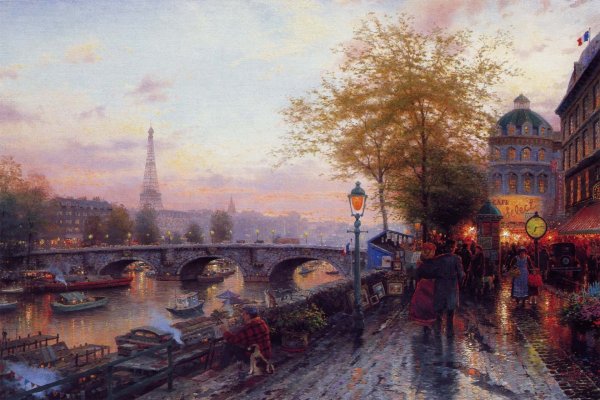 Thomas Kinkade Париж