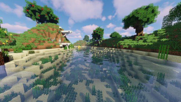 Красивые пейзажи из МАЙНКРАФТА