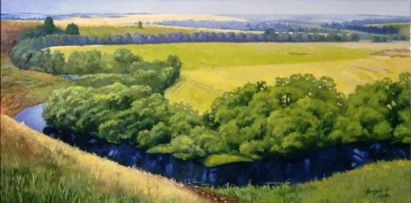 Картина Бежин луг