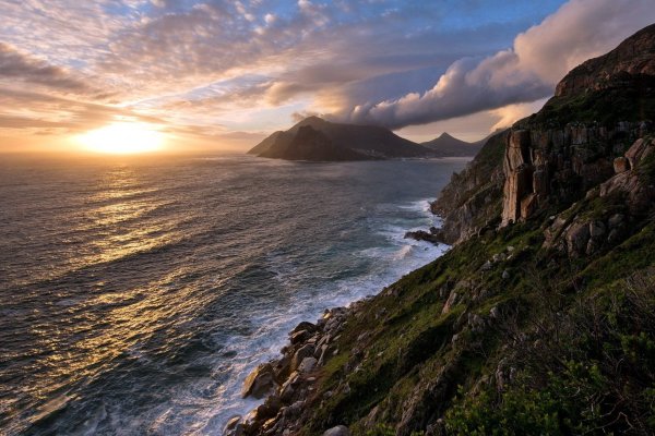 Пейзаж море