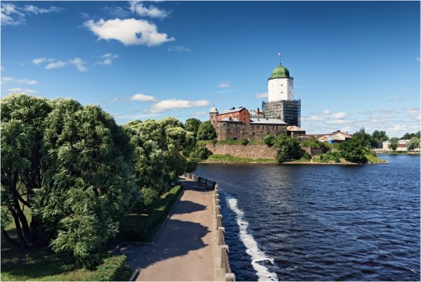 Выборг набережная замок