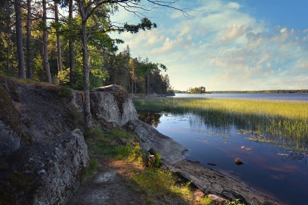 Скальный парк Монрепо в Выборге