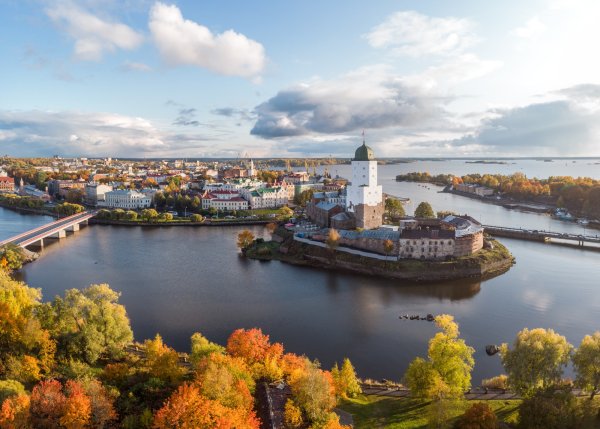 Выборг Золотая осень