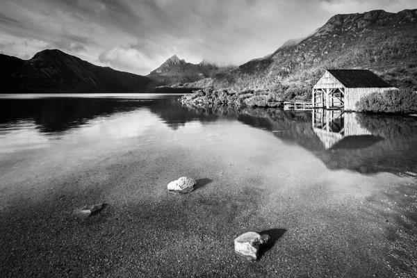 Красивые пейзажи черно белом стиле