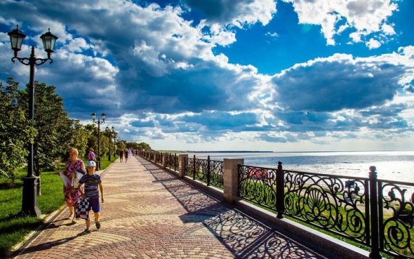 Ейск набережная Каменка