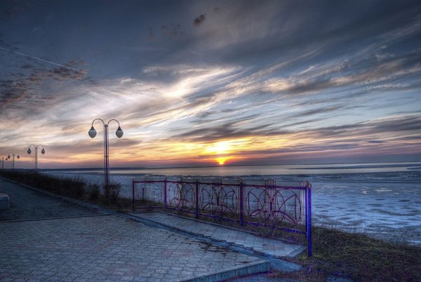 Город Ейск набережная