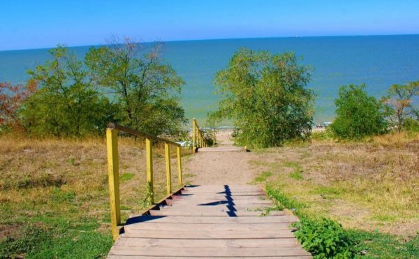 Ейск набережная Каменка