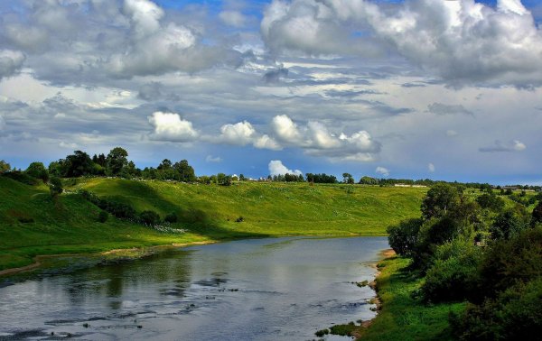 Река Волга Поволжье