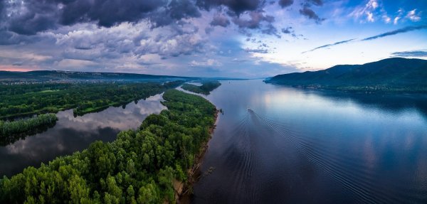 Волга река природа Самара