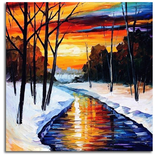 Acrylic Landscape Painting картины