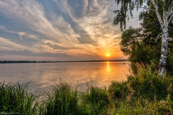 Самарские Волжские пейзажи Самарская лука