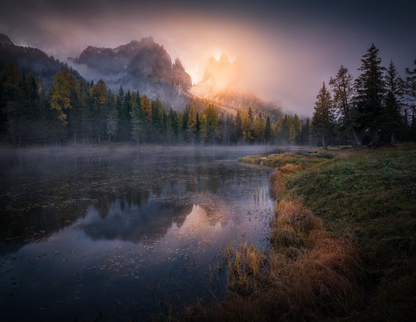 Туманный пейзаж