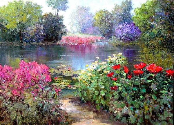 Эрик Валлес художник горы