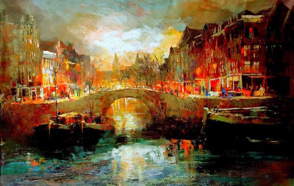 Жан-Марк Жаньячик – французский художник-Импрессионист.