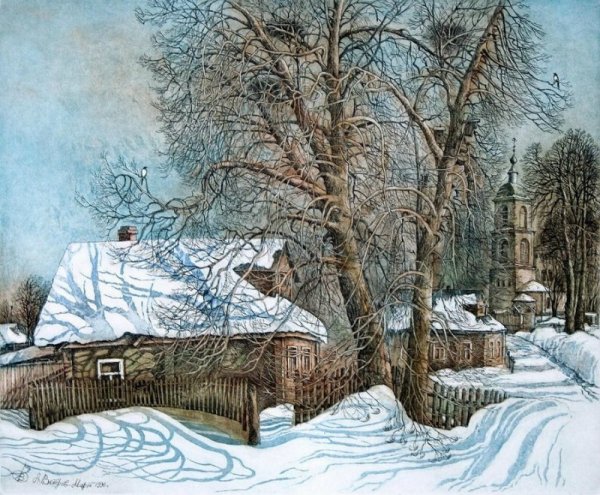 Художник Александр ветров офорт