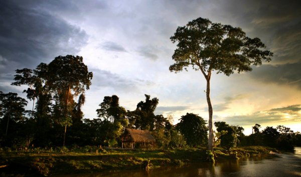 Городок в Амазонии