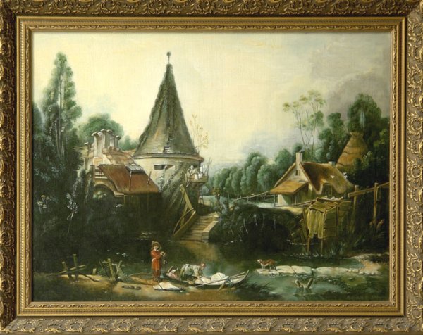 Буше пейзаж в окрестностях Бове