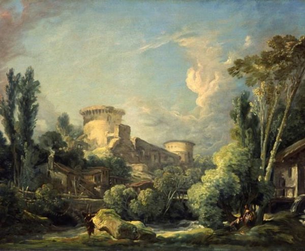 Франсуа Буше картины пейзажи