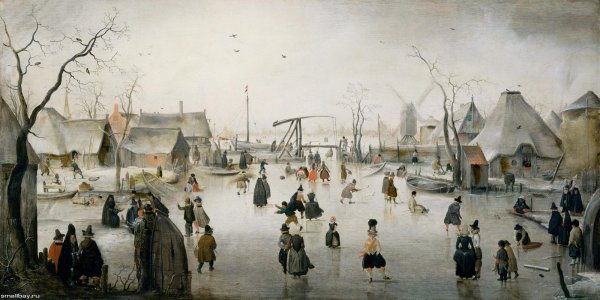 Хендрик Аверкамп (Hendrick Avercamp ) 1585- 1634.
