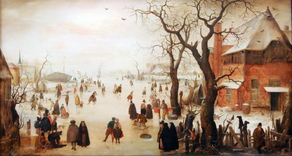 Хендрик Аверкамп – конькобежцы