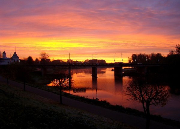 Рассвет в Ярославле