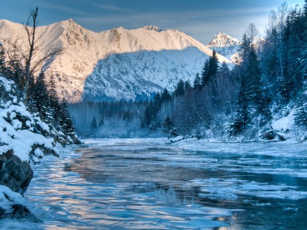 Горы парка Катмай