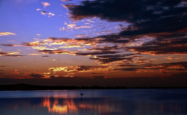 Красивые закаты горизонтальные