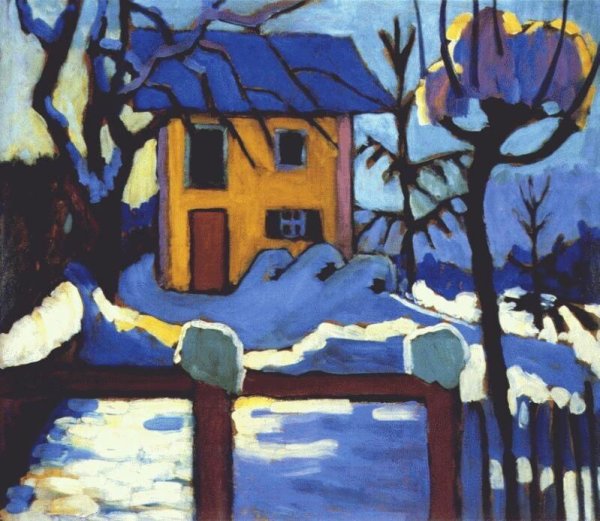 В. Кандинский. Осень. 1909.