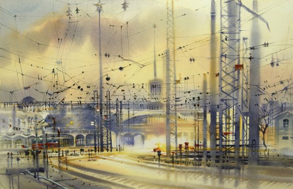 Ольга Литвиненко художник акварель