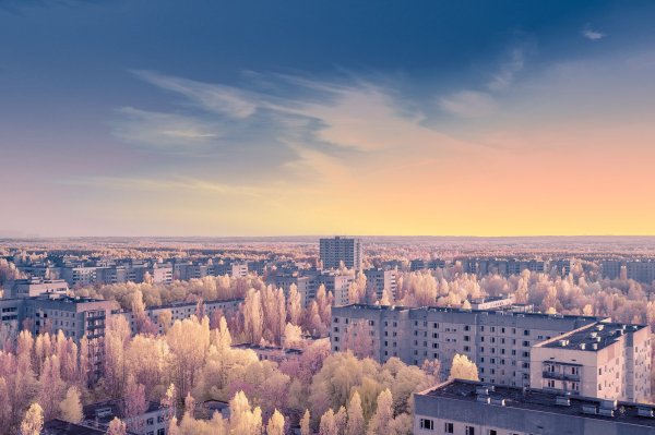 Город Припять панорама