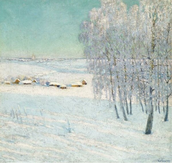 Грабарь художник иней