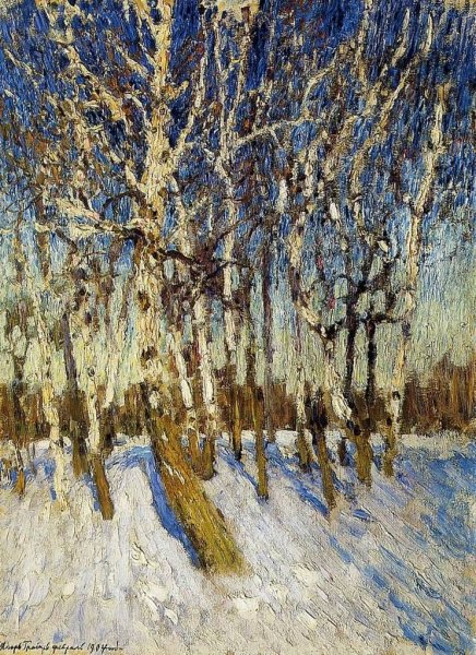 Игорь Грабарь иней 1905