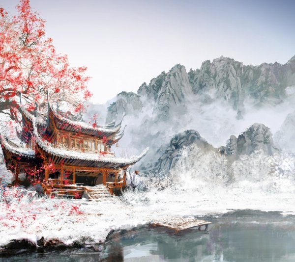 Пейзаж в китайском стиле