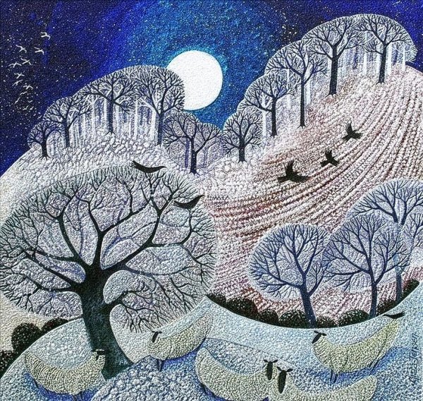 Художник Lisa graa Jensen зима