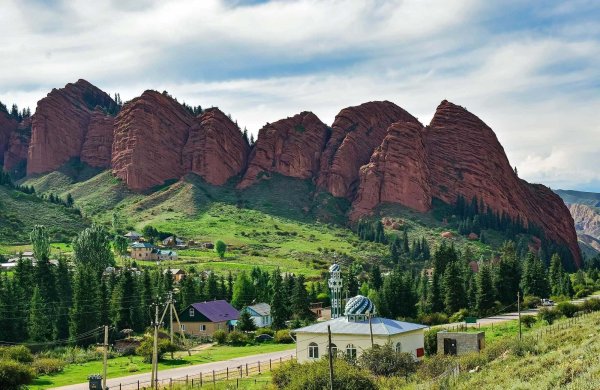 Озеро ала Куль Кыргызстан