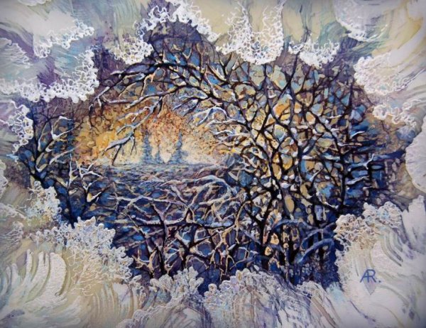 Алла Рассолова батик