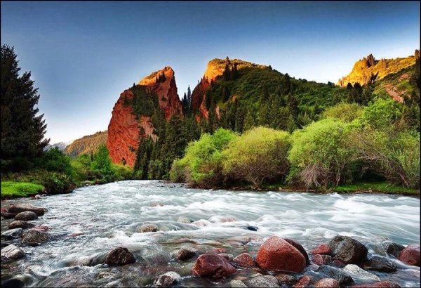 Киргизия горы Тянь-Шань