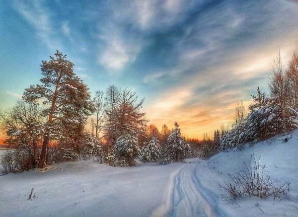 Республика Коми зима