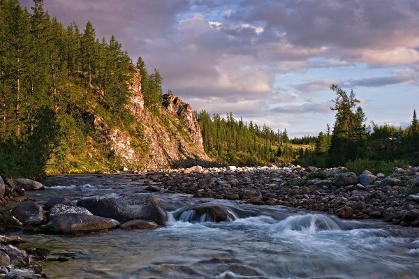 Река Балбанью Приполярный Урал