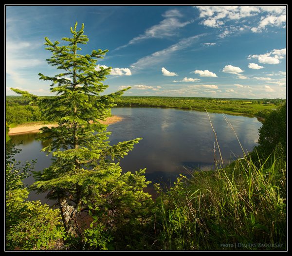 Река Вычегда в Республике Коми